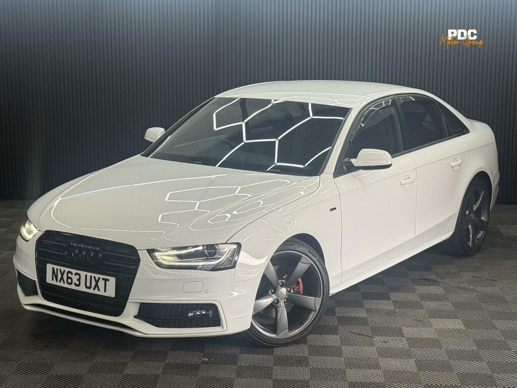 Audi A4 Black Edition White #4