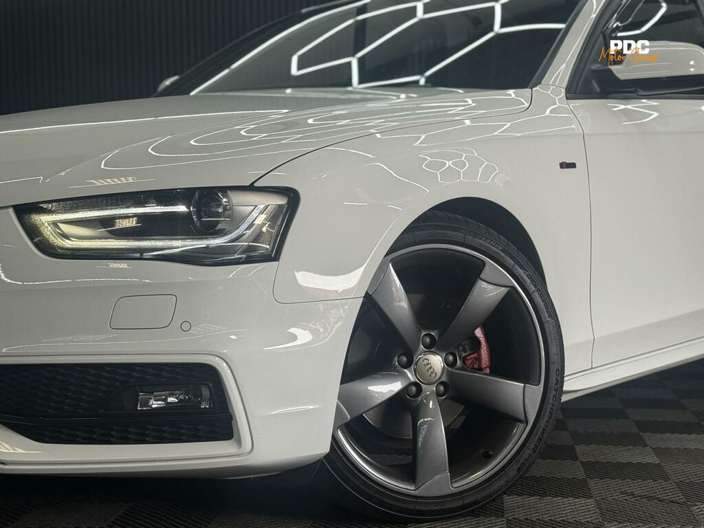 Audi A4 Black Edition White #5
