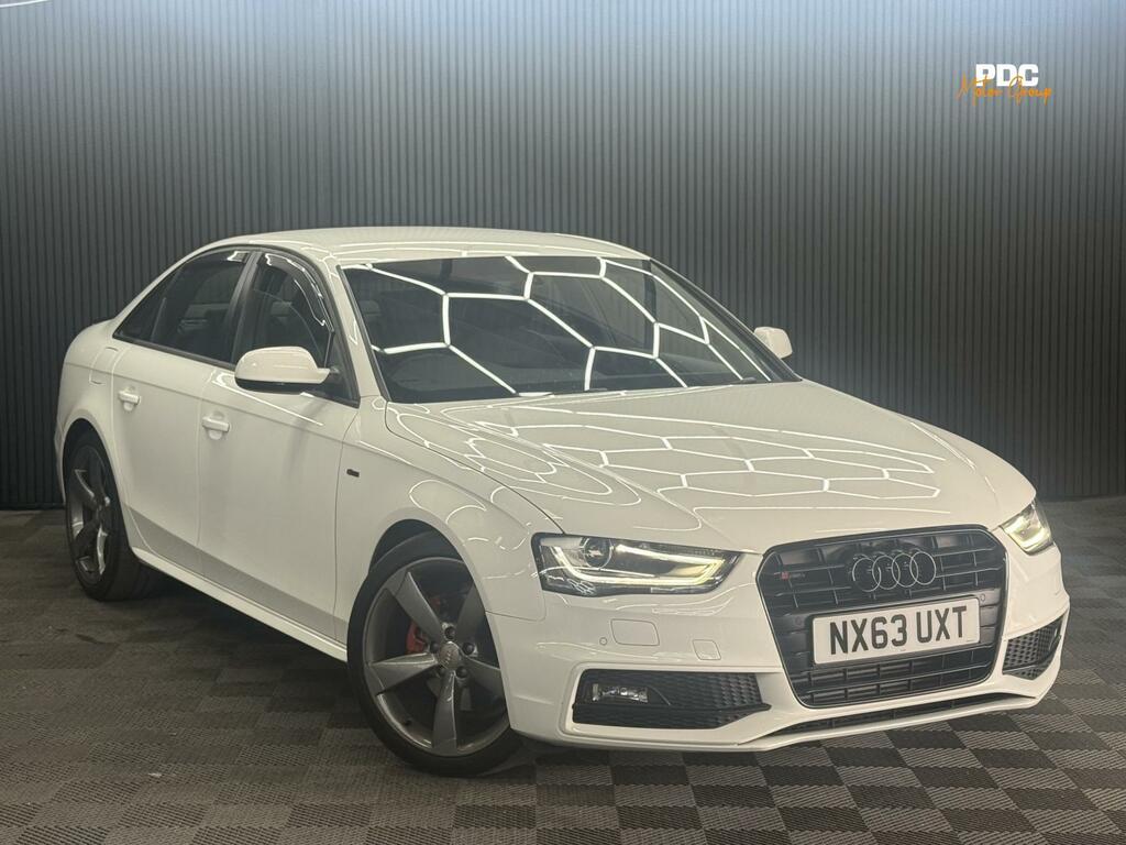 Audi A4 Black Edition White