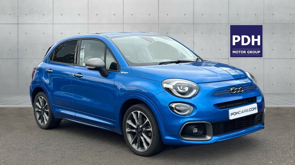 Fiat 500X 1.5 Hybrid 48V Sport Ddct Blue