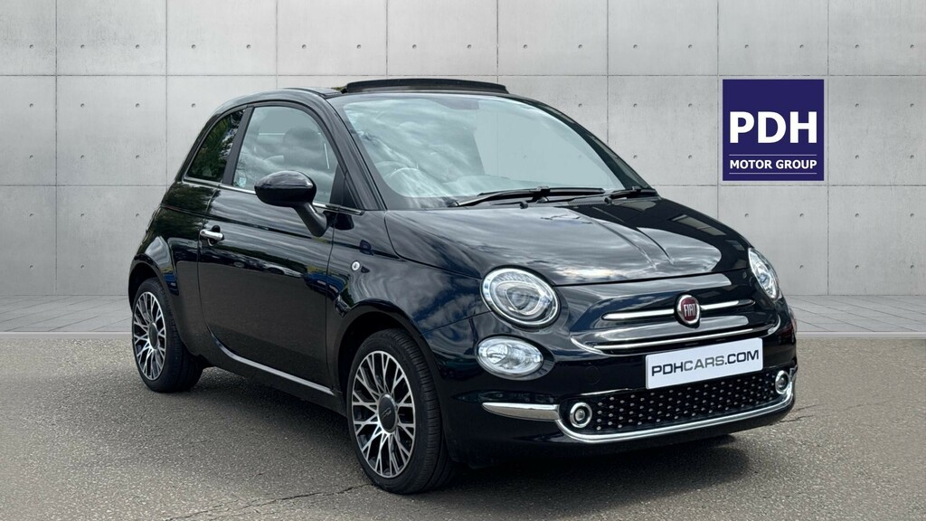 Fiat 500C 1.0 70Hp Mhev Top Convertible Black