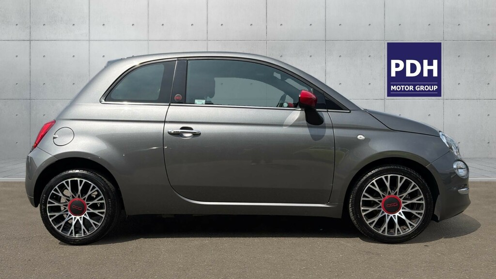 Fiat 500 1.0 Mild Hybrid Red Grey #2