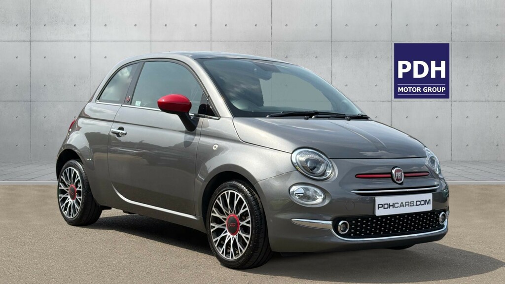 Fiat 500 1.0 Mild Hybrid Red Grey