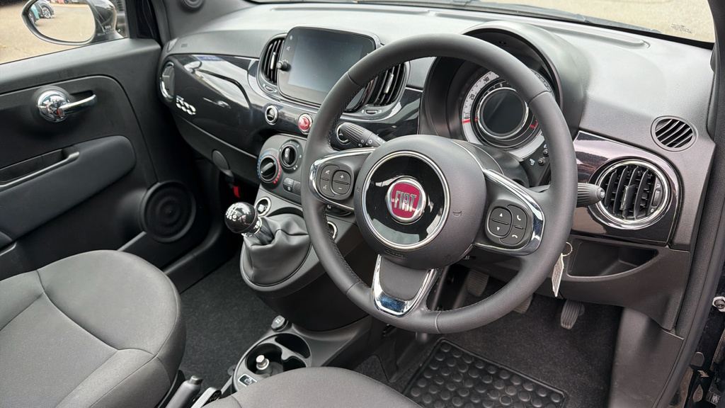 Fiat 500 1.0 Mild Hybrid 70Hp Black #6