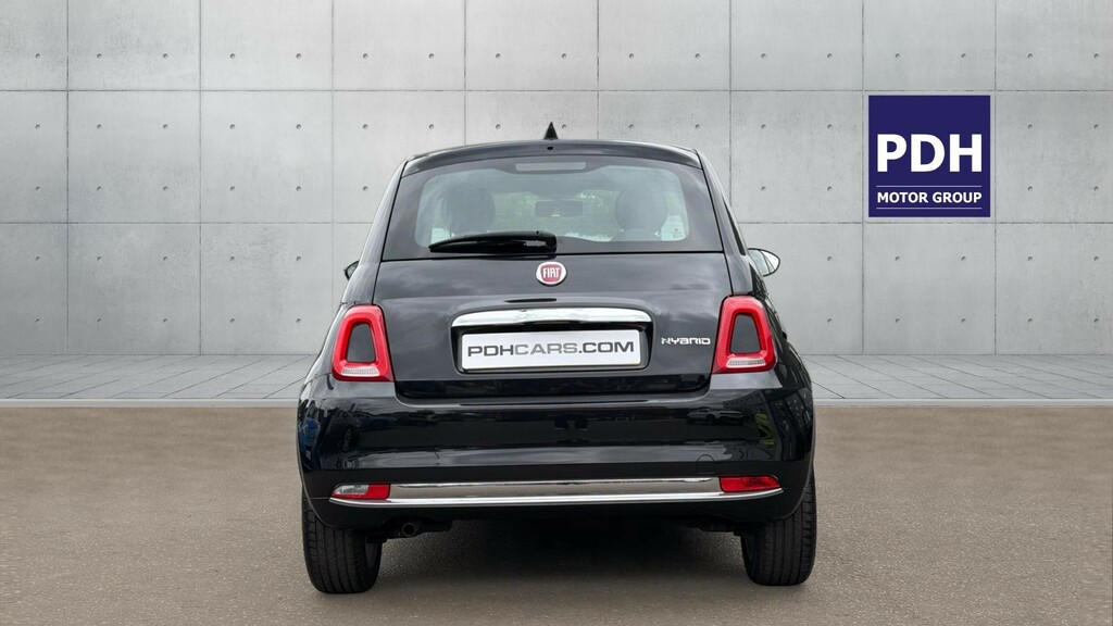 Fiat 500 1.0 Mild Hybrid 70Hp Black #4