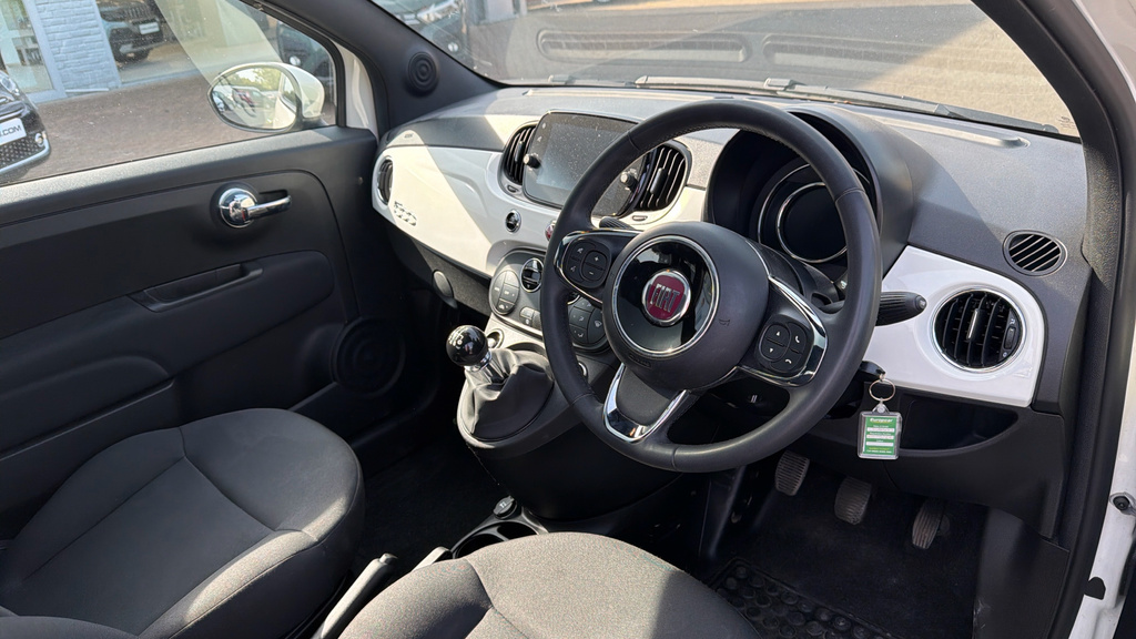 Fiat 500 1.0 Mild Hybrid Top White #6