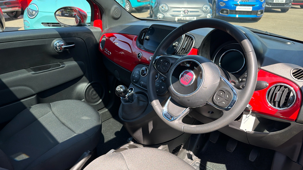 Fiat 500 1.0 Mild Hybrid Top Red #6