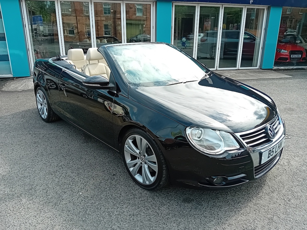 Volkswagen EOS 2.0 Tdi Cr Sport Cabriolet Euro Black