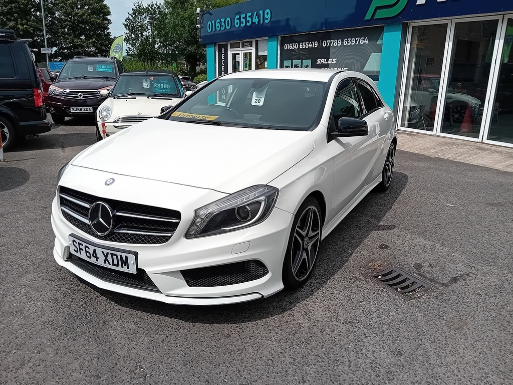 Mercedes-Benz A Class 2.1 A220 Cdi Amg Sport Hatchback 7G-dct SF64XDM White #6