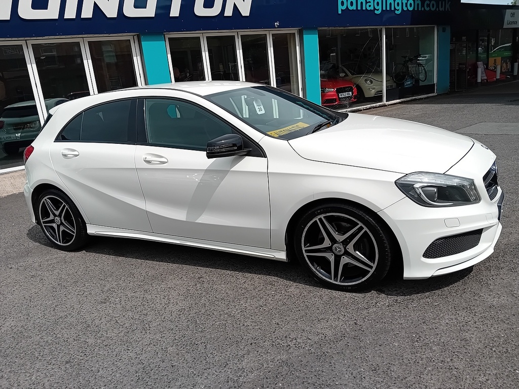 Mercedes-Benz A Class 2.1 A220 Cdi Amg Sport Hatchback 7G-dct SF64XDM White #5