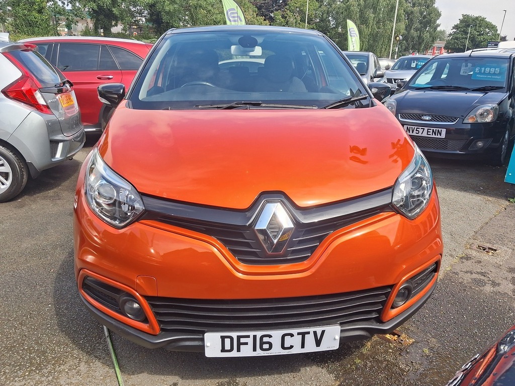 Renault Captur 1.5 Dci Energy Dynamique S Nav Suv Manu DF16CTV Orange #2