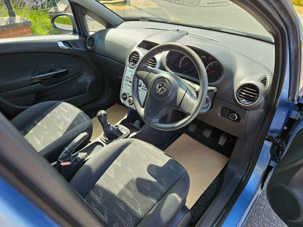 Vauxhall Corsa Hatchback 1.2I Ecoflex 16V S Euro 5 Ss Ac DV14GXZ Blue #2