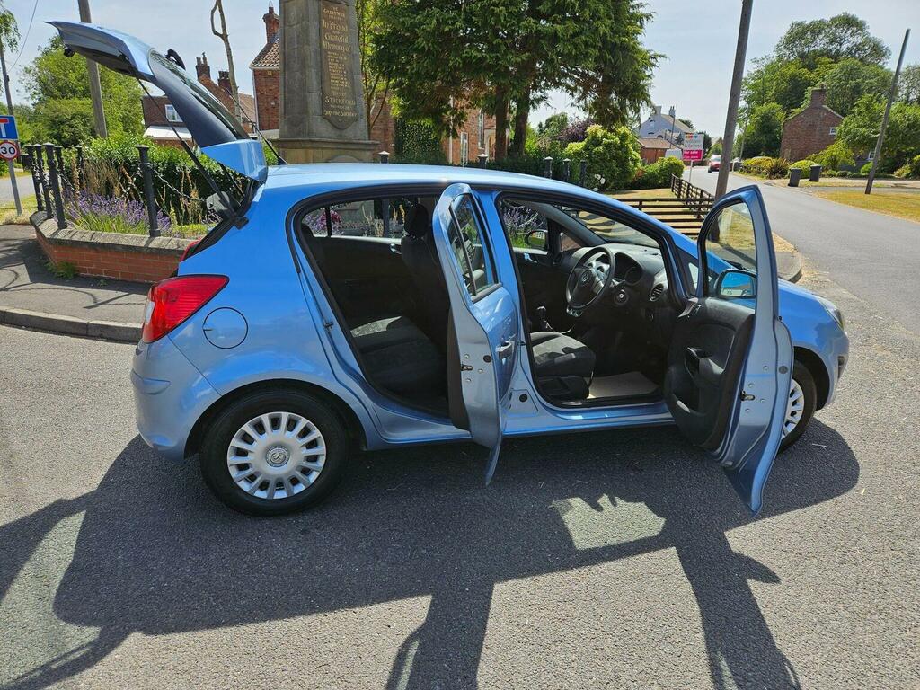 Vauxhall Corsa Hatchback 1.2I Ecoflex 16V S Euro 5 Ss Ac DV14GXZ Blue #3