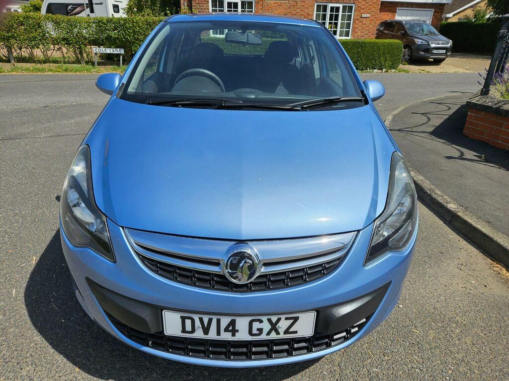 Vauxhall Corsa Hatchback 1.2I Ecoflex 16V S Euro 5 Ss Ac DV14GXZ Blue #4