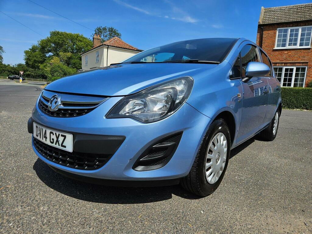 Vauxhall Corsa Hatchback 1.2I Ecoflex 16V S Euro 5 Ss Ac DV14GXZ Blue #5