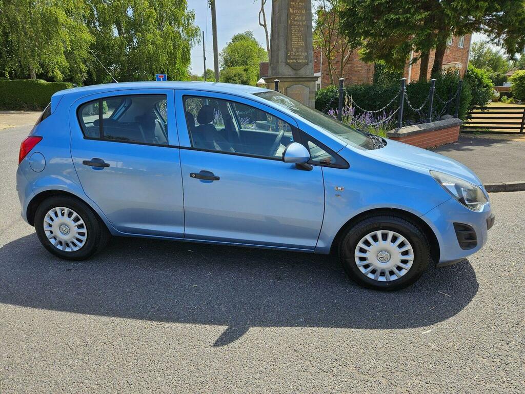 Vauxhall Corsa Hatchback 1.2I Ecoflex 16V S Euro 5 Ss Ac DV14GXZ Blue #6