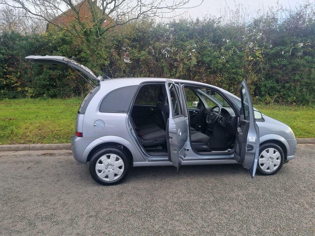 Vauxhall Meriva Mpv 1.4I 16V Energy Ac 200757 Silver #3