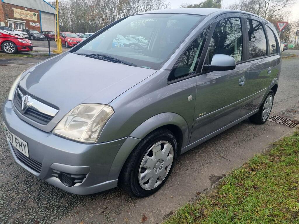 Vauxhall Meriva Mpv 1.4I 16V Energy Ac 200757 Silver #5