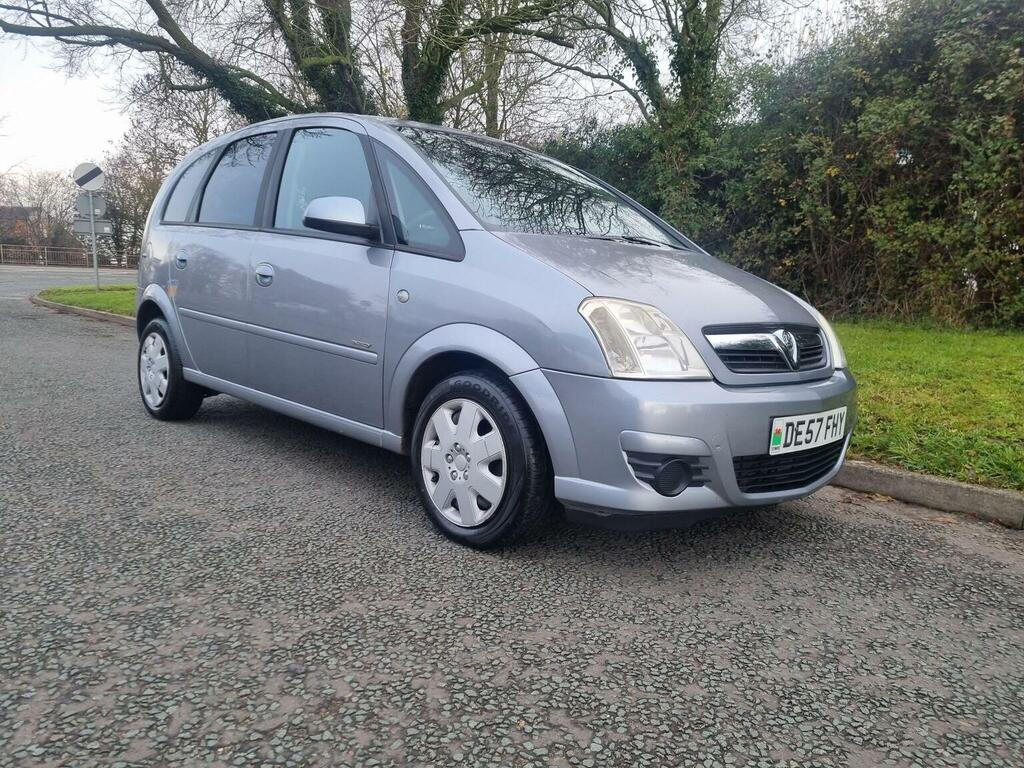 Vauxhall Meriva Mpv 1.4I 16V Energy Ac 200757 Silver