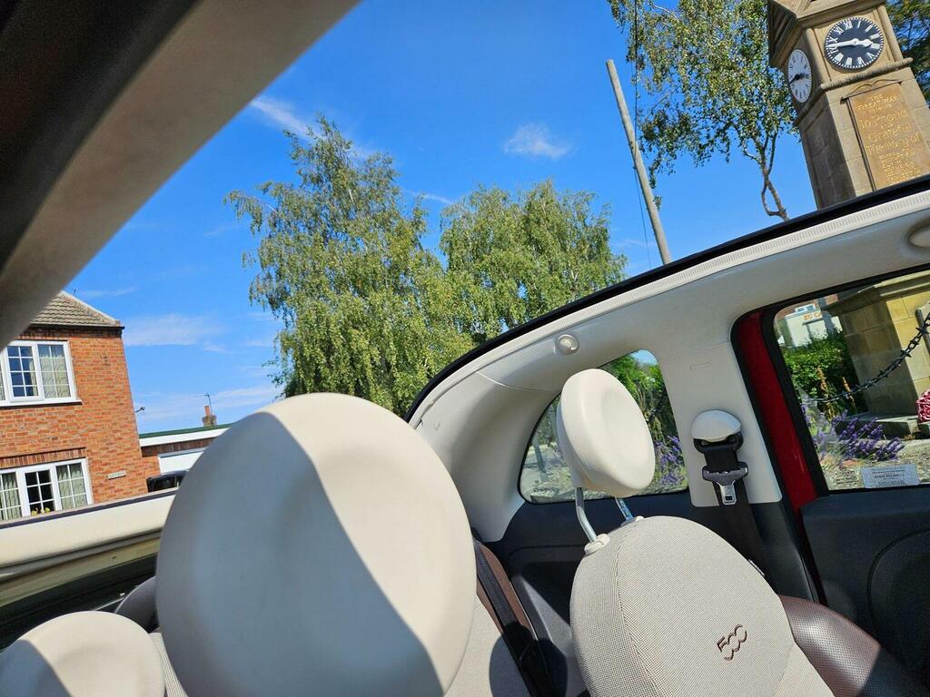 Fiat 500C Pop White #30