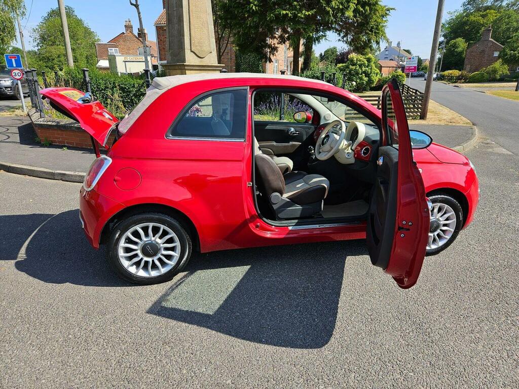 Fiat 500C Convertible 1.2 Lounge Euro 5 201161 Red #3