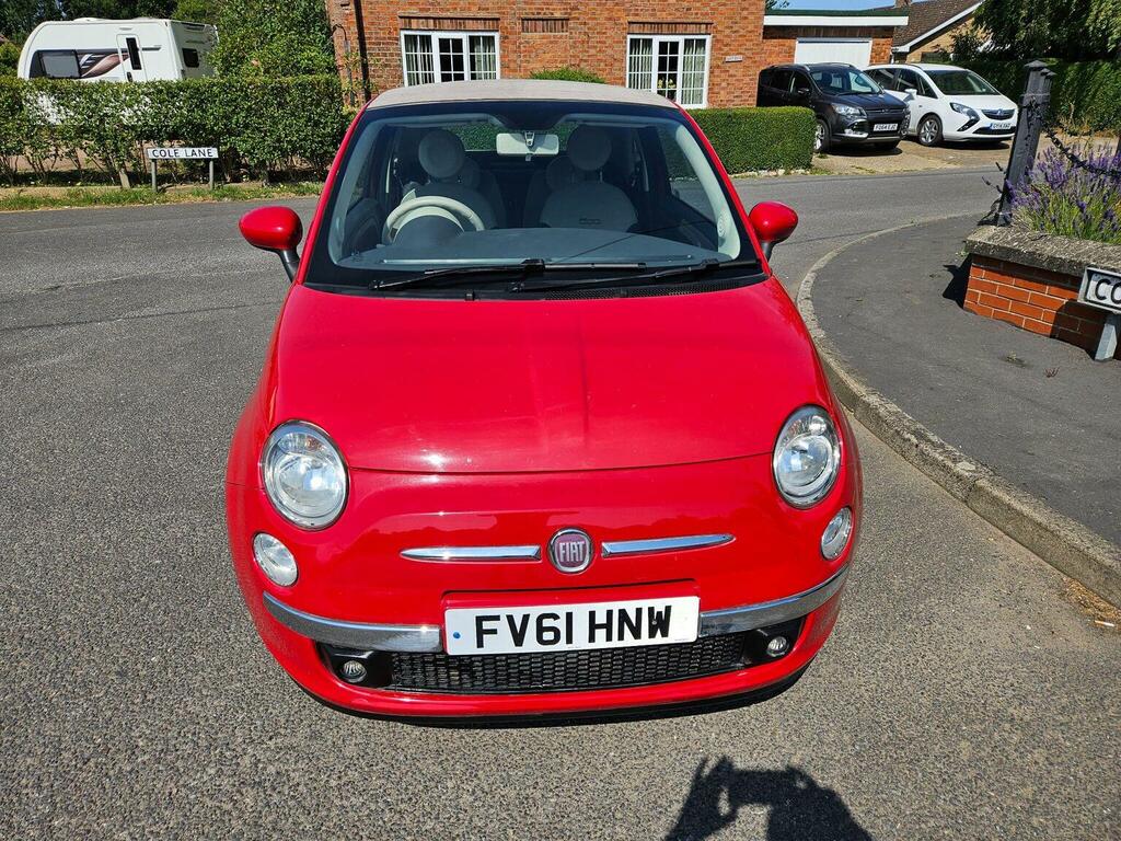 Fiat 500C Convertible 1.2 Lounge Euro 5 201161 Red #5