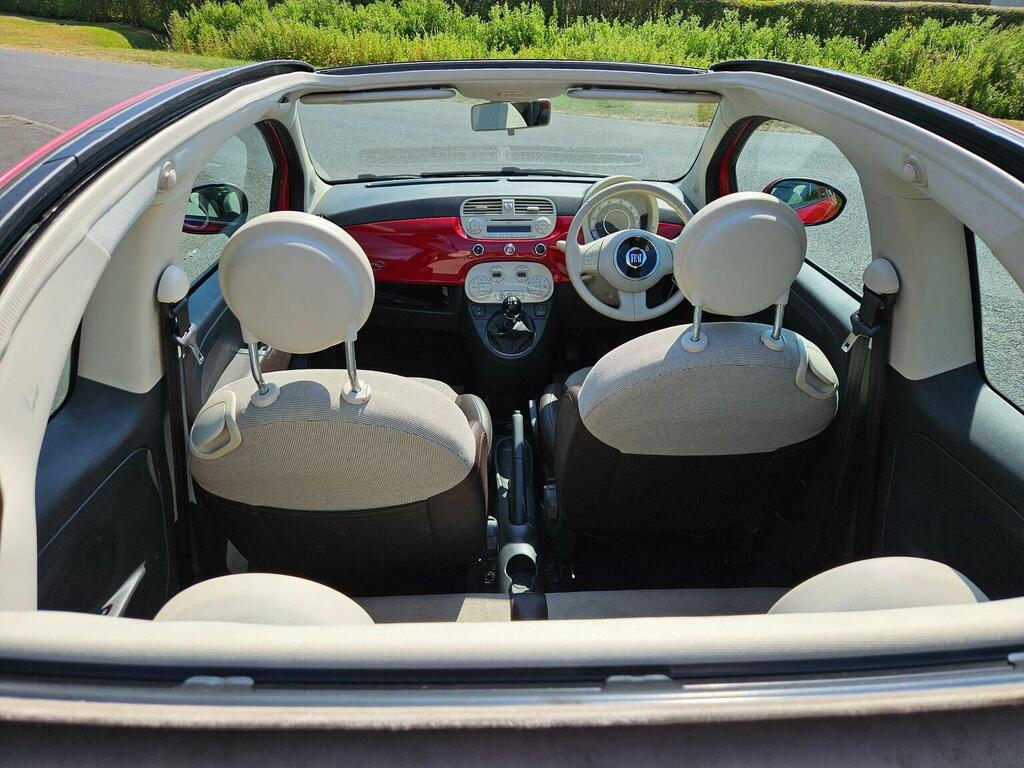 Fiat 500C Convertible 1.2 Lounge Euro 5 201161 Red #2
