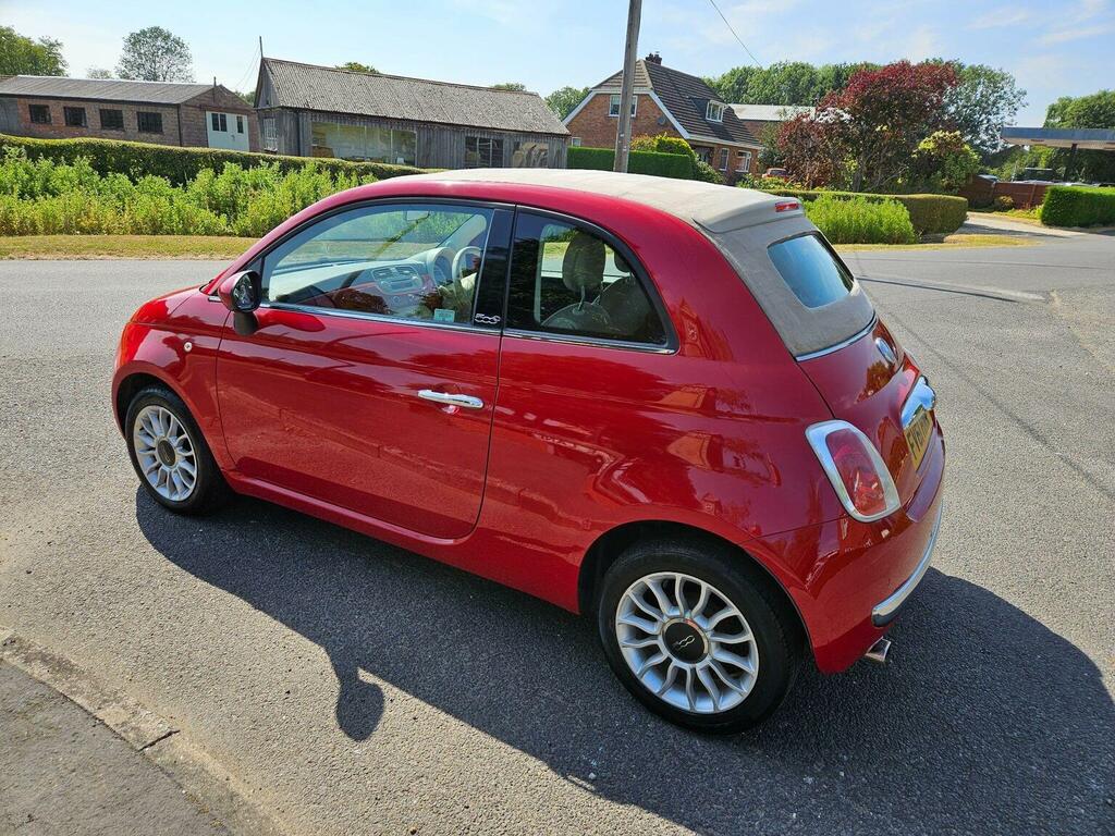 Fiat 500C Pop White #8