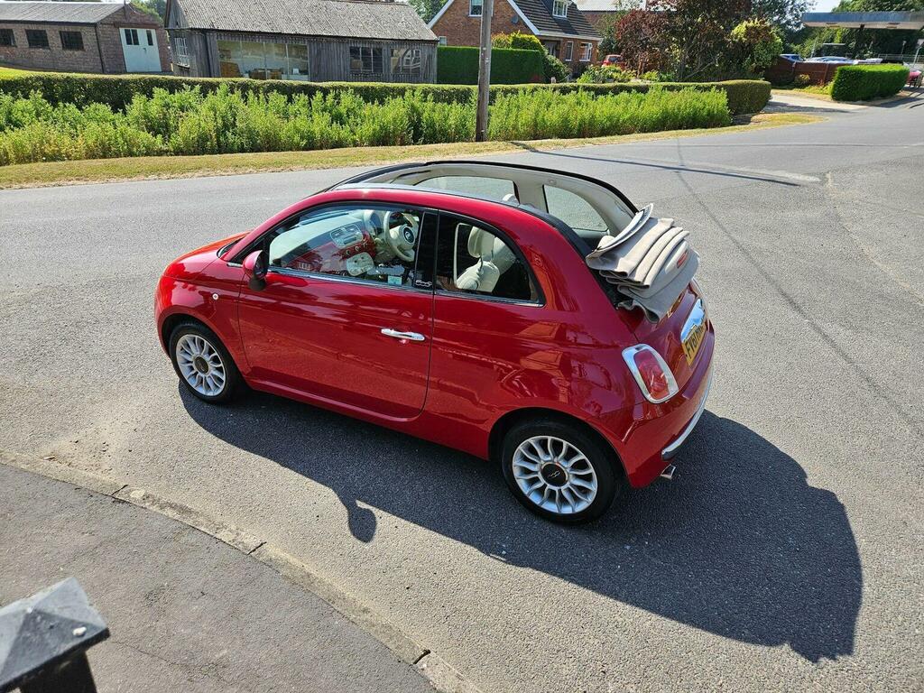 Fiat 500C Convertible 1.2 Lounge Euro 5 201161 Red #6