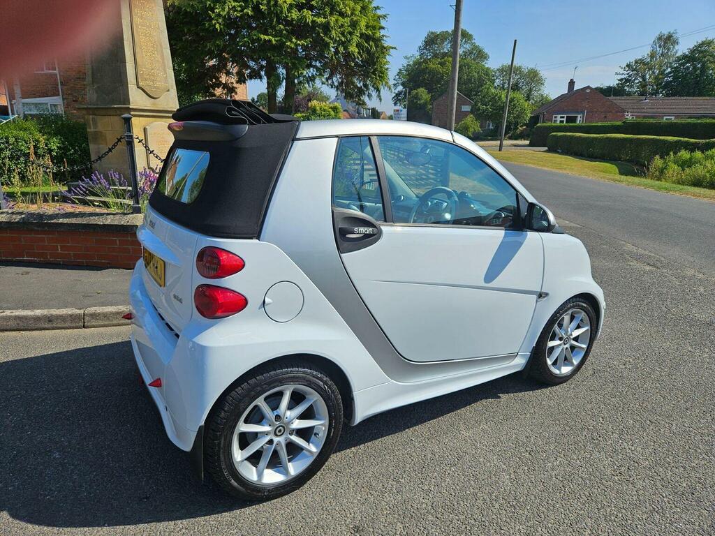 Smart Fortwo Cabrio 1.0 Mhd Passion Cabriolet Softtouch Euro 5 Ss 2 White #6