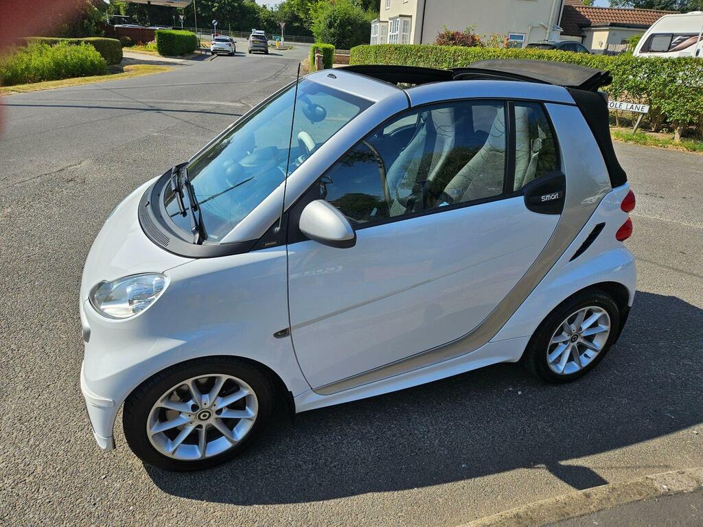 Smart Fortwo Cabrio 1.0 Mhd Passion Cabriolet Softtouch Euro 5 Ss 2 White #5