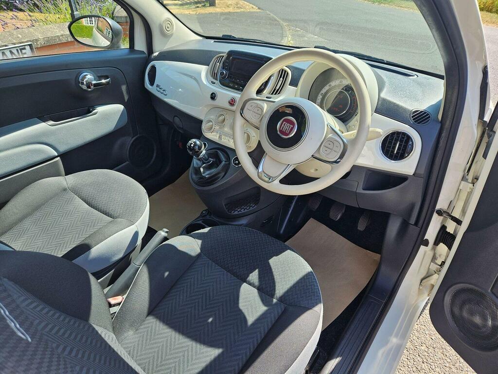 Fiat 500 1.2 Pop Euro 6 Ss White #2