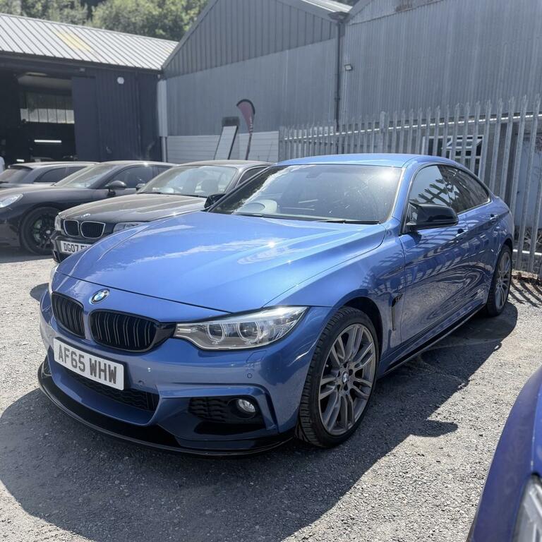 BMW 4 Series Gran Coupe 3.0 435D Xdrive M Sport Gran Coupe Blue