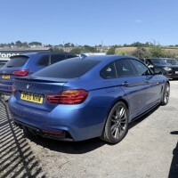 BMW 4 Series Gran Coupe 3.0 435D Xdrive M Sport Gran Coupe AF65WHW Blue #4