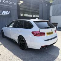 BMW 3 Series 2.0 320D M Sport Touring YK66KUH White #4