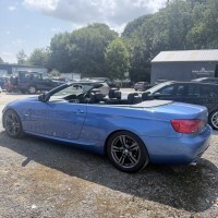 BMW 3 Series 2.0 320D M Sport Convertible Blue #4