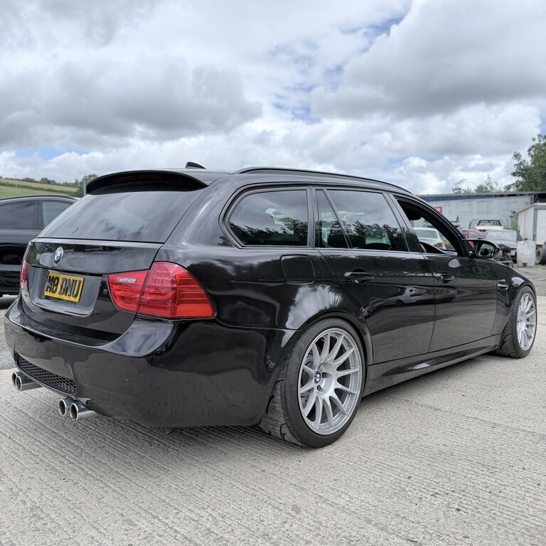 BMW M3 4.0 M3 E91 Touring Custom Build Black #4