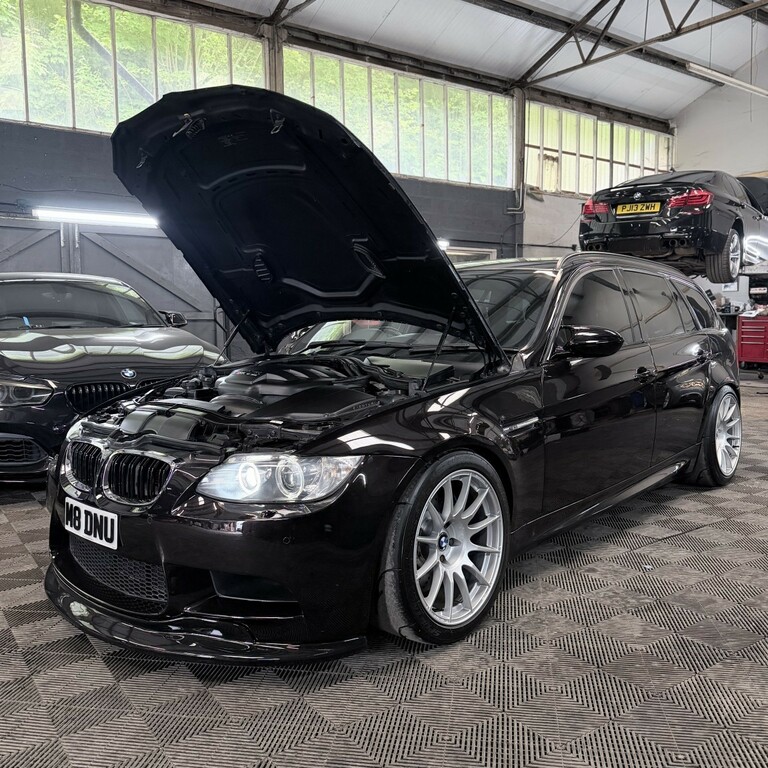 BMW M3 4.0 M3 E91 Touring Custom Build Black #6