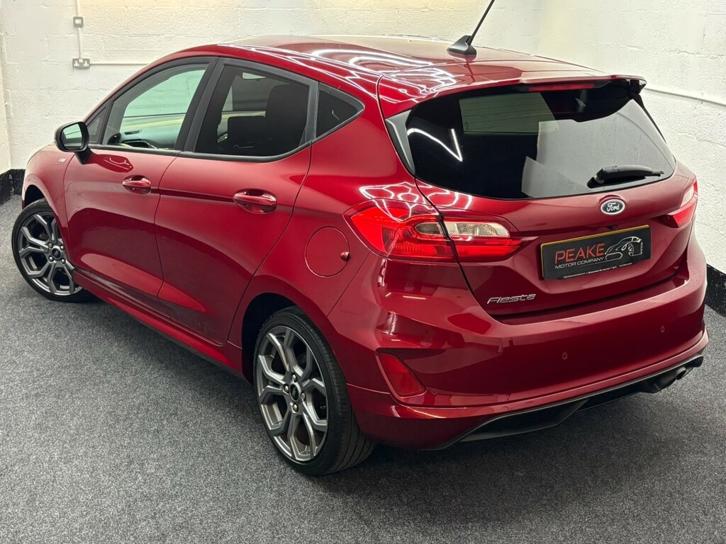 Ford Fiesta 1.0 T Ecoboost St-line CF68FUD Red #2