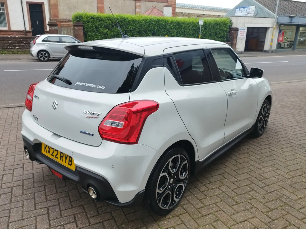 Suzuki Swift 1.4 B Jet Sport White #4