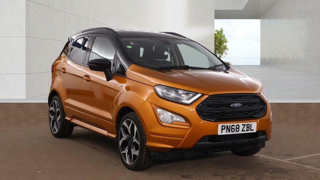 Ford Ecosport St-line Orange