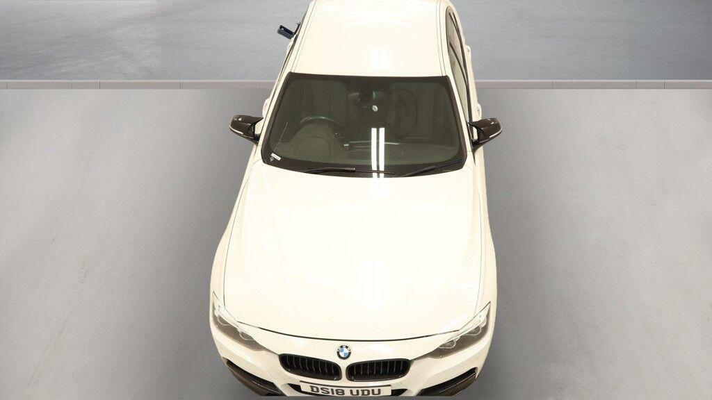 BMW 3 Series 330E M Sport Shadow Edition DS18UDU White #2