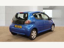 Toyota Aygo Hatchback Blue #14