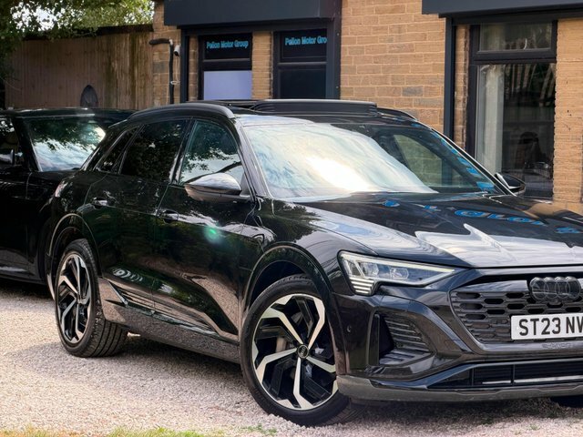 Audi Q8 e tron Suv Black #4
