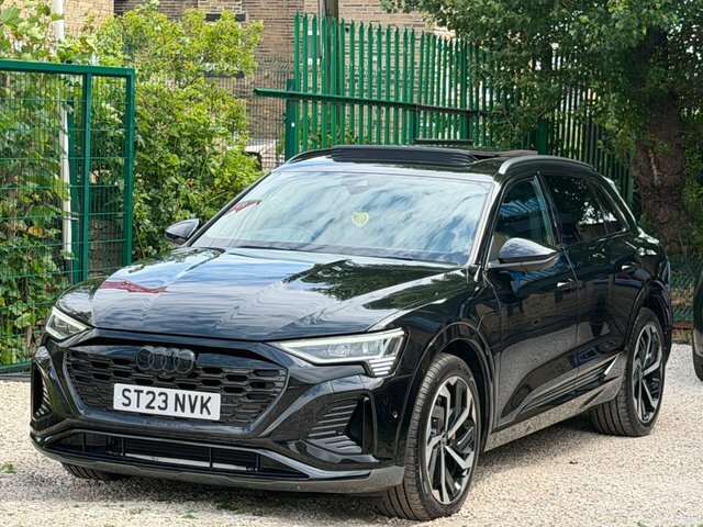 Audi Q8 e tron Suv Black #6
