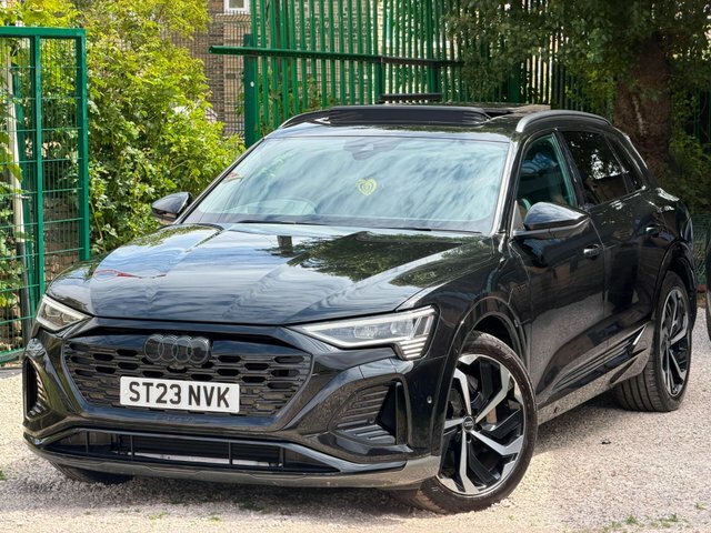 Audi Q8 e tron Suv Black