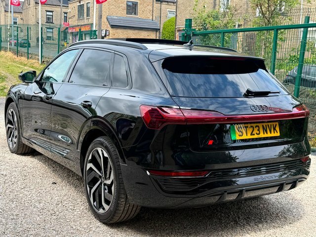 Audi Q8 e tron Suv Black #3