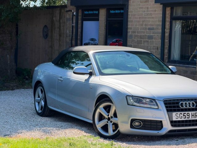Audi A5 Convertible Silver #5