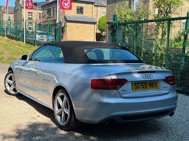 Audi A5 Convertible Silver #4