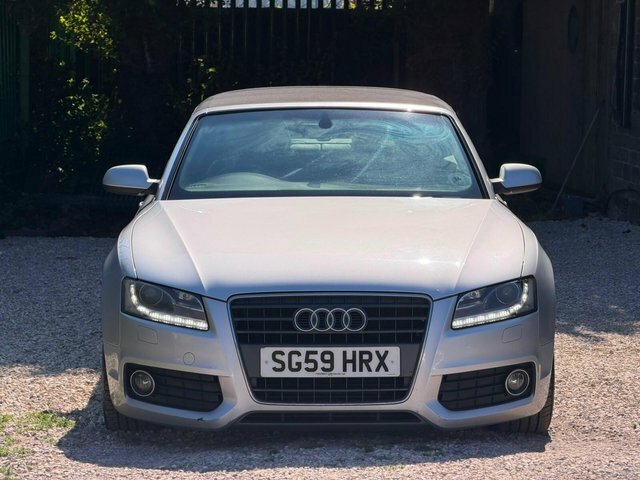 Audi A5 Convertible Silver #2